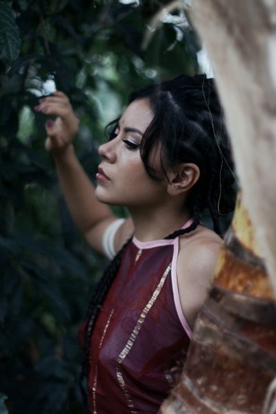 Ana is in an indian jungle